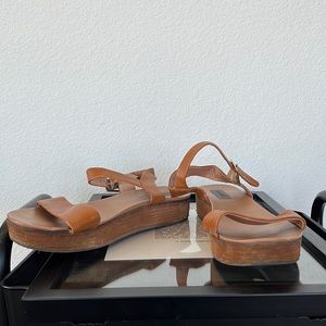 Steve Madden Brown Sandals with Straps Size 10